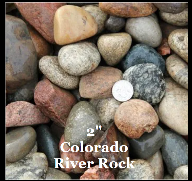 2 Inch Colorado River Rock